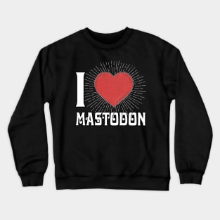 Graphic Lovely Mastodon Name Called Vintage Classic Styles Crewneck Sweatshirt